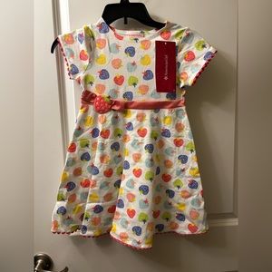 *NWT* American Girl BERRY ADORABLE STRAWBERRY DRESS Size 6